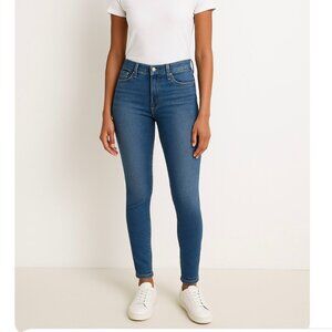 Madewell High Rise Skinny Atlantic Rinse Blue Jeans sze 27